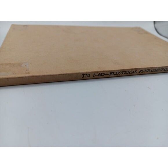 Vintage Electrical Fundamentals 1941 TM1-455 WWII Era War Department Manual - Picture 8 of 9